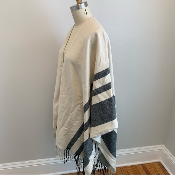 ASOS Stripe Blanket Cape - Picture 6 of 8